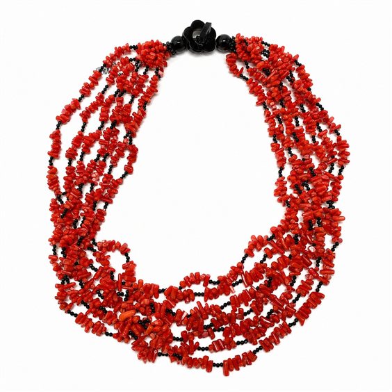Necklace Rajola Woman in Semiprecious stones Corallo 54-434-7 - 54-434-7